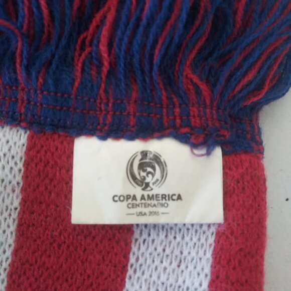 Copa America Centenario 2016 red, white, and blue scarf - Picture 6 of 13